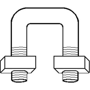 Damper Parts                                                                    Rod Clip (U-Bolt)