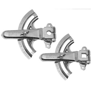 Quadline   Damper Quadrant Sets                                                  - For use on square or round ducts                                              - Excellent handle action                                                       - Quick wing adjustment and locking of the damper                                 1/2" Shaft Loc Quadrant Set                                                   - For dampers up to 30"                                                         - Quadrant handle locks the shaft                                                 of the damper by means of a                                                   powerful friction holding device                                                - Eliminates damper rattle