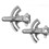 Quadline   Damper Quadrant Sets                                                  - For use on square or round ducts                                              - Excellent handle action                                                       - Quick wing adjustment and locking of the damper                                 1/2" Shaft Loc Quadrant Set                                                   - For dampers up to 30"                                                         - Quadrant handle locks the shaft                                                 of the damper by means of a                                                   powerful friction holding device                                                - Eliminates damper rattle