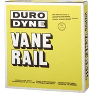 Vane Rails                                                                      - For use with single- or double-wall                                             turning vane                                                                  - Guides air evenly around turns                                                - 24 Gauge galvanized steel