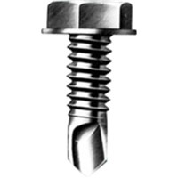 Screws                                                                          Pro Points   Screw                                                               - Self-drilling screws for heavy-gauge                                          - Serrated edge to prevent the backing                                            out of the screw                                                              - Precision formed, specially hardened,                                           non-walling  drill point                                                      - Zinc-plated
