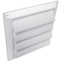Vent Hoods                                                                      Plastic Louvered Vent                                                           - Tailpiece sold separately