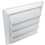 Vent Hoods                                                                      Plastic Louvered Vent                                                           - Tailpiece sold separately