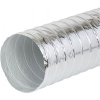 Aluminum Flexible Duct                                                          Series 051 Class 1 Uninsulated                                                  Air Flex Duct, UL 181                                                           - Triple lamination of tough                                                      metalized polyester, aluminum                                                 foil and polyester                                                              - Wire helix and forms meets                                                      requirements of NFPA                                                          - UL Listed