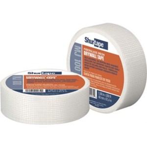 Specialty Products                                                              MJ 100 Fiberglass Mesh Tape - 9 Mil                                             - Applications:                                                                 - Used for reinforcing joints,                                                    seams and connections                                                         when paint-on mastic is                                                         used in HVAC applications                                                       - Can be applied to drywall                                                       seams before the application                                                  of joint compound                                                               - Professional grade open weave                                                   fiberglass mesh drywall tape                                                  - MJ 100 Drywall tape is self-adhering and offers superior strength                                                  compared to paper                                                               - Self-adhering                                                                 - Light adhesive on one side for non-slipping                                   - Width selection provides ample support for mastic coat                        - Fabric count - 8 ends by 8 picks for superior strength