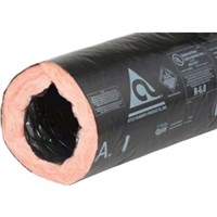 80 Series Black Polyethylene Insulated Flexible Duct                            - Air-tight inner core                                                          - Encapsulated wire helix                                                       - Smooth inner core                                                             - Thick blanket of fiberglass insulation                                        - Durable black polyethylene jacket                                             - GREENGUARD Indoor Air Quality                                                   Certified                                                                      R-6.0 Class 1 Air Duct with Insulated Black Jacket, UL181