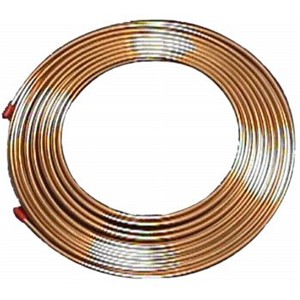 Copper A/C Refrigeration Tubing - Red                                           Refrigeration ASTM B743 Red - 50' Coils