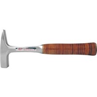 Hammers                                                                         Riveting Sheet Metal Hammer                                                     - 1-Piece forged, I-beam                                                          construction                                                                  - Full-polished heads with                                                        beveled face and pein                                                         are corrosion-resistant                                                         - Hammer sections are                                                             individually hardened                                                         and tempered for                                                                strength and resiliency                                                         - Face size: 3/4"                                                               - Overall length: 11" - Made in the USA
