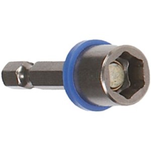 Power Bits                                                                      Color-Coded Magnetic Hex Driver Bit                                             - 1/4" Shank diameter                                                           - Overall length: 1-3/4"