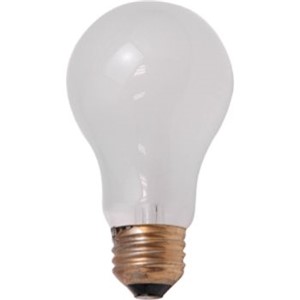 Rough Service Light Bulbs                                                       Incandescent Light Bulb                                                         - 130V                                                                          - Tough coat helps prevent                                                        shattering on impact