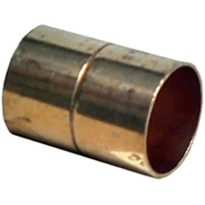 Copper Wrot Pressure Fittings                                                   Copper Wrot Coupling with Rolled Stop (Copper)