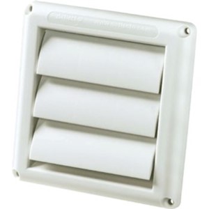 Vent Hoods                                                                      Supurr-Vent   Louvered Vent Hood                                                 - Built-in grid bars prevent animals                                              from entering                                                                 - Opens with ease for maximum                                                     exhaust flow                                                                  - Curved louvers for quieter operation                                          - Durable and weather-resistant