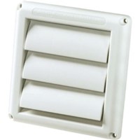 Vent Hoods                                                                      Supurr-Vent   Louvered Vent Hood                                                 - Built-in grid bars prevent animals                                              from entering                                                                 - Opens with ease for maximum                                                     exhaust flow                                                                  - Curved louvers for quieter operation                                          - Durable and weather-resistant