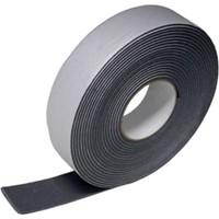 Tape                                                                            Foam Insulation Tape                                                            - Self-adhesive                                                                 - For use on hot and cold pipe                                                  - Fits well around valves and fittings                                          - Easily cut and molded                                                         - Black