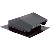Ventilation Accessories                                                         634 Roof Cap                                                                    - Built-in backdraft damper                                                       and bird screen                                                               - 24 Gauge CRCQ steel                                                             construction with black                                                       electrically-bonded epoxy finish                                                - For use with range hoods, LoSone                                                 fans and bath ventilation fans                                                - Footprint: 14-1/4"W x 18-3/4"L