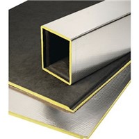Micro-Aire   Fiberglass Duct Board (MAD Board)                                   - Used to fabricate ducts for                                                     commercial and residential                                                    construction                                                                    - Airstream side features a black                                                 fiberglass mat                                                                - Exterior surface features a                                                     fire-resistant foil-scrim-kraft                                               facing extending the full width                                                 of the male edge to serve as an                                                 integral closure flap for section joints                                        - Molded with double-density, male female                                         edges for secure connections - Less air leakage compared to metal ducts                                      - Will not support microbial growth                                             - Maximum temperature: 250  F                                                    - Maximum air velocity: 5,000 fpm                                               - Noise reduction coefficient: 0.85 (R-6.5)                                     - Recycle content: 10%                                                          - Specification compliance:                                                     - ASTM E84                                                                      - NFPA 90A/90B                                                                  - Can/ULC S102-M88                                                              - ICC Compliant                                                                 - MEA# 237-86-M                                                                 - UL Listed- Quantity designation:                                                         - CT = Carton                                                                   - PT = Pallet                                                                     Type 800 Mat-Faced Micro-Aire   (Male/Female)                                  - Noise reduction coefficient:                                                  - 1-1/2" = 0.85                                                                 - 2" = 0.95