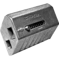Dyna-Tite  Duct Hangers                                                         CL-12 Cable Lock                                                                - For light-duty hanging of                                                       ductwork and accessories                                                      - 5:1 Safety factor ratio                                                       - 3/32" Wire rope load range: 25 lbs -150 lbs
