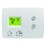PRO   3000 Basic Non-Programmable Digital Thermostats                            - Electronic control of 24V, heating and cooling systems or 750mV heating systems                                                                               - Digital backlight display                                                     - Precise comfort control: (+/-1  F) of your set temperature                     - Easy slide switches allow selection of heat or cool mode and fan operation    - Dual-powered, battery or hardwired                                            - Manual changeover                                                             - Setting temperature range:                                                    - Heating: 40   to 90  F (4.5   to 32  C)                                           - Cooling: 50   to 99  F (10   to 37  C)                                            - Dimensions: 3-13/16"H x 5-3/8"W x 1-1/4"D                                     - Premier White - 2-Year limited warranty                                                       -                                                                               -                                                                                 *With Logo                                                                    **With Label