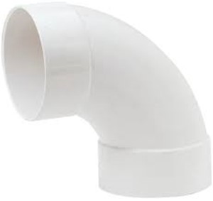 PVC Elbows                                                                      PVC Sanitary Elbow (HUB x HUB)                                                  - Used to change direction in                                                     piping