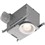 Combination Bath Fans                                                           Recessed Fan/Light                                                              - 4" Duct size                                                                  - 7-3/8" x 7-3/8" Matte                                                           white polymeric grille                                                        - Multiple units can easily be                                                    used in larger rooms                                                          - 75W Light capacity                                                            - Housing dimensions: 6-3/4"H x 12-3/4"W x 8-1/4"L                              - UL Listed for use over bathtubs or showers                                      when connected to a GFCI circuit                                              - 1-Year warranty