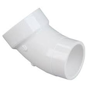 PVC Elbows                                                                      PVC Sanitary Street Elbow (HUB x SPIGOT)                                        - Used to change direction from                                                   a fitting hub to a pipe