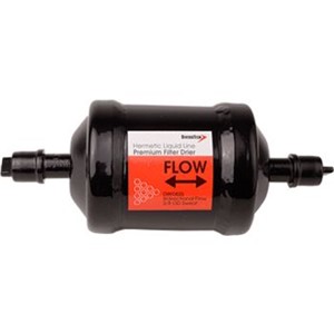 Filter-Driers                                                                   Bi-Flow Filter-Drier                                                            - Designed for heat pump or                                                       reverse cycle applications                                                    - External check valves are not                                                   required since they are incorporated                                          within the filter drier shell