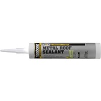 Sealants                                                                        WeatherMaster  Metal Roof Sealant                                               - No mixing or primer required                                                  - Ultra low VOC                                                                 - Remains permanently flexible                                                  - Weather-resistant                                                             - May be painted with water-based pains                                         - Compatible with all types of foam                                             - Tack-free time:                                                               - White and colors: 20 - 30 minutes                                             - Translucent: 15 - 20 minutes                                                  - Full cure in 24 hours
