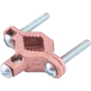 Wiring Devices                                                                  Ground Fitting Clamp                                                            - Ideal for surface mounting small                                                amounts of wiring of cables                                                   - UL Listed