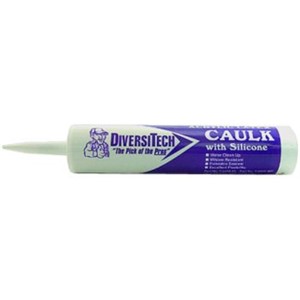 Caulk                                                                           25-Year Acrylic Latex Painter's Caulk                                           - Designed for interior and exterior use                                        - Forms a tough, paintable resilient bond                                         to all building material surfaces                                             - Excellent resistance to water,                                                  weathering and moisture vapor