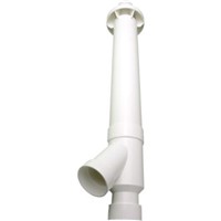 Termination Kits                                                                Concentric Vent                                                                 - Allows both the intake for combustion                                           air and the exhaust vent to pass through                                      a standard roof or sidewall                                                     - Includes:                                                                     - Combustion air inlet cap                                                      - Air inlet pipe                                                                - Vent pipe                                                                     - Intake/vent concentric "Y"                                                    - Installation instructions on box