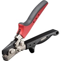Snap Lock Punches                                                               RedLine  Snap Lock Punch for Sheet Metal                                        - Create locking tabs for resizing                                                rectangular metal duct at the job                                             site                                                                            - 1-Hand operation                                                              - Ergonomic RedLine  handles                                                    - Rust-resistant nickel plate and                                                 black oxide finish                                                            - Power stroke: 7:1                                                             - Capacity: 24 gauge galvanized                                                   steel                                                                         - Made in the USA