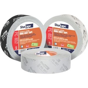 Duct Tape                                                                       PC 857 UL181B-FX Listed/Printed Cloth Duct Tape - 14 Mil                        - Applications:                                                                 - Used in the HVAC industry                                                       to seal, seam and join                                                        Class 1 Flex Duct                                                               - High holding power                                                            - Superior shear strength                                                       - Easy to tear                                                                  - Waterproof polyethylene                                                         film with a cloth carrier                                                     - Synthetic rubber blend adhesive                                               - Standards: Tested in accordance with UL 723; UL 181B-FX;                                                      UL Listed; FSI 15/SDI 30;                                                       US Green Building Council -                                                     LEED   Point Contributor Product                                                 -                                                                               -                                                                                 * Metallized