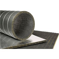 Spiracoustic Plus   Spiral Fiberglass Duct Liner                                 - Evenly-spaced kerfs allows                                                      material to conform to the                                                    inside diameter of spiral                                                       ducts                                                                           - Surface coated with Permacote                                                    coating which provides a                                                      durable surface and added                                                       protection against microbial growth                                             - Exterior surface is laminated with a                                            fire-resistant FSK facing                                                     - NRC: 0.85 (R-6)                                                               - Dust and dirt-resistant - Maximum temperature: 250  F                                                    - Maximum air velocity: 6,000 fpm                                               - Recycled content: 20%                                                         - Specification compliance:                                                     - ASTM C1071 Air Erosion Test/UL181                                             - ASTM G21 and G22                                                              - ASTM E84, FHC 25/50                                                           - NFPA 90A and 90B                                                              - ASTM D5116-State of Washington                                                - Conforms to ASHRAE 62                                                         - ULC S102-M88                                                                  - Greenguard Certified                                                          - Quantity designation:- CT = Carton                                                                   - PT = Pallet                                                                     VSD Very Small Diameter Spiracoustic Plus                                      - Slip-fit installation                                                         - For 8" - 22" metal ducts                                                      - Noise reduction coefficient: 0.75
