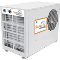 Santa Fe  Dehumidifiers                                                         Santa Fe  Advance2 High Efficiency Crawlspace Dehumidifier                      - Removes up to 90 pints of water                                                 per day                                                                       - Electrical: 115-1-60                                                          - Blower: 309 CFM                                                               - Power: 640W @ 80  F                                                            - Operating temperature: 45   to 95  F                                            - MERV 8 Air filter                                                             - Automatically restarts after a power outage                                   - Suitable for up to 2,200 sq ft                                                - Energy Star   rated