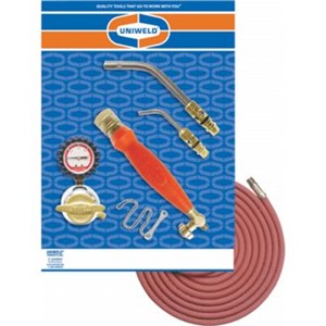 Air/Fuel Torch Kits                                                             Twister   Air-Fuel Kit                                                           - Regulators fitted with protective                                               rubber gauge boots                                                            - Kits include:                                                                 - 12-1/2' Acetylene hose (H12)                                                  - Tank key with chain (W05)                                                       Quick Connect Twister   Kit                                                    - Includes TH6 quick connect                                                      handle rear control valve