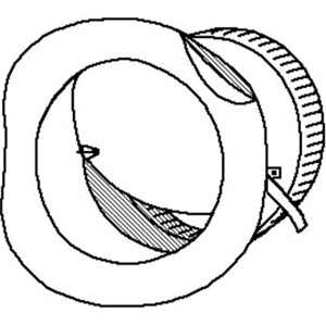 Galvanized Plenum & Return Air Drops                                            Galvanized Round to Round Self-Adhesive Pipe Take-Off with Damper