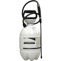 Chemical Sprayers                                                               No. 220CP Poly Sprayer                                                          - Constructed of high-density                                                     translucent polyethylene                                                      - Funnel top for easy filling                                                   - Built-in 10" polypropylene air                                                  pump allows good working                                                      pressure within moments                                                         - Adjustable spray nozzle