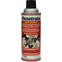 Lubricants                                                                      CleanAir  Penetrate HD   Super Penetrating Oil                                   - Frees stuck fan blades, blower shafts,                                          pulleys, rusted nuts and bolts                                                - Low surface tension formula                                                     penetrates into the smallest                                                  spaces to break and dissolve                                                    the bonds of rust and corrosion                                                 - Lubricates and protects metals with a                                           dielectric strength to 40,000V                                                (low VOC formula for California                                                 is 31,000V)                                                                     - For industrial and professional use only