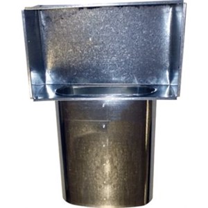 Galvanized Oval Pipe & Fittings                                                 Galvanized Oval Stack Head