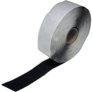 Tape                                                                            Cork Insulation Tape                                                            - Adheres firmly to all metals                                                  - For use on hot or cold pipes                                                  - Temperature range: -20   to 190  F                                              - Black