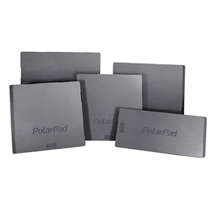 POLAR PAD 32X32X2 GRAY PLASTIC