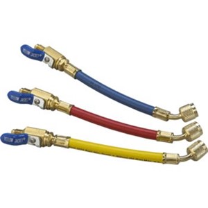 9" FlexFlow  & Low Loss Adapter Hoses                                           - Easy retrofit of existing Plus II  hose with FlexFlow  capabilities           - Flexible hose between valve and fitting for handling in tight areas           - Operating temperature: -20   to 180  F                                          - UL Recognized                                                                   FlexFlow  Adapter Assembly