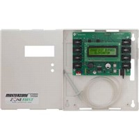 Mastertrol  Zone Control Panels                                                 Bypass Eliminator  Masterzone  HVAC Zoning System                               - For use with ZoneFirst  's                                                       plug-in zone dampers                                                          - Monitors the system's                                                           static pressure                                                               - Eliminates need for by-pass                                                     duct and damper                                                               - (4) Zone inputs                                                               - Controls up to (10) dampers per zone                                          - ABS Plastic construction                                                      - Voltage: 24VAC, 50/60Hz                                                       - Operating temperature range: 0   to 160  F - Includes:                                                                     - 10' Pressure tubing                                                           - Duct probe                                                                    - (4) 7' Cables