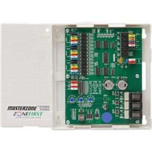 Mastertrol  Zone Control Panels                                                 Uni-Zone  Heat Pump Control                                                     - For use with RDP, TRP, ZDSP,                                                    ZDBP, RRP, and                                                                OZD dampers                                                                     - Universal 2- or 3-zone panel                                                    for heat pumps, dual fuel and                                                 conventional 2 heat/2 cool                                                      - 24V                                                                           - Built-in DIP switches                                                         - ZPS Sensor for capacity control