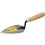 Trowels                                                                         Pointing Trowel                                                                 - High carbon steel blade                                                         that is hardened, tempered,                                                   and ground                                                                      - Hardwood with metal                                                             ferrule handle                                                                - Philadelphia style