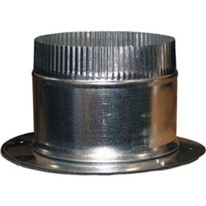 Galvanized Sheet Metal Take-Offs                                                Galvanized Round to Round Flat Take-Off w/Damper & 2" Standoff