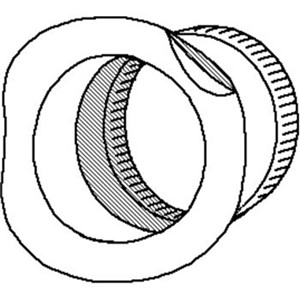 Galvanized Sheet Metal Take-Offs                                                Galvanized Air-Tite Round Pipe Take-Off w/Damper & 2" Standoff