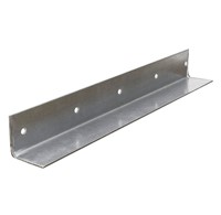 Angles                                                                          External Reinforcement & Framing Fire Damper Retaining Angle                    - Cold-formed galvanized                                                        - Pre-punched 7/32" holes