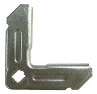 Corners                                                                         Corner for TDC   Application                                                     - With hole for 3/8" carriage bolt                                              - 250/Carton