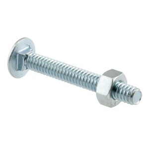 ALUM 3/8-16X1 NUT & BOLT